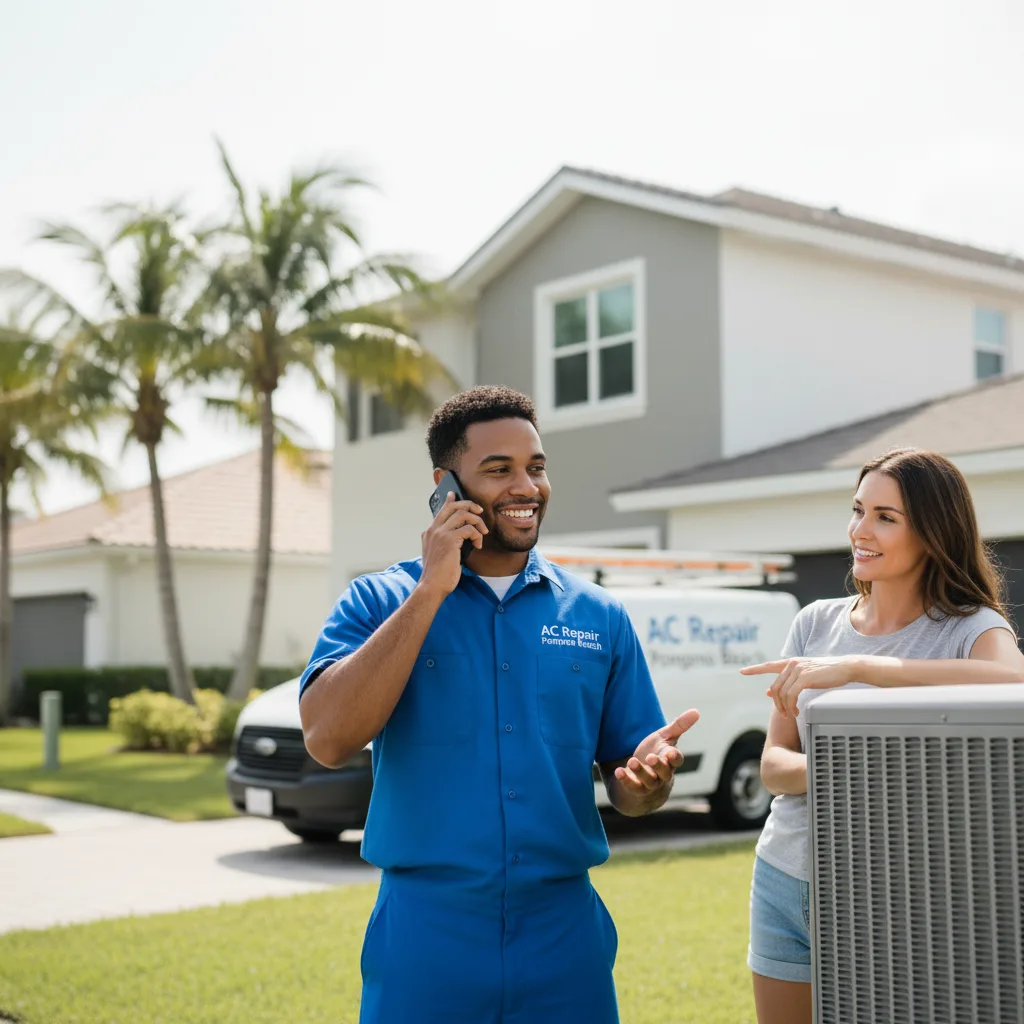 AC Repair Pompano Beach customer support in Hartland